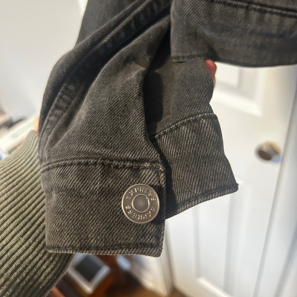 Express Black Denim Jacket - XXL - Picture 5 of 5